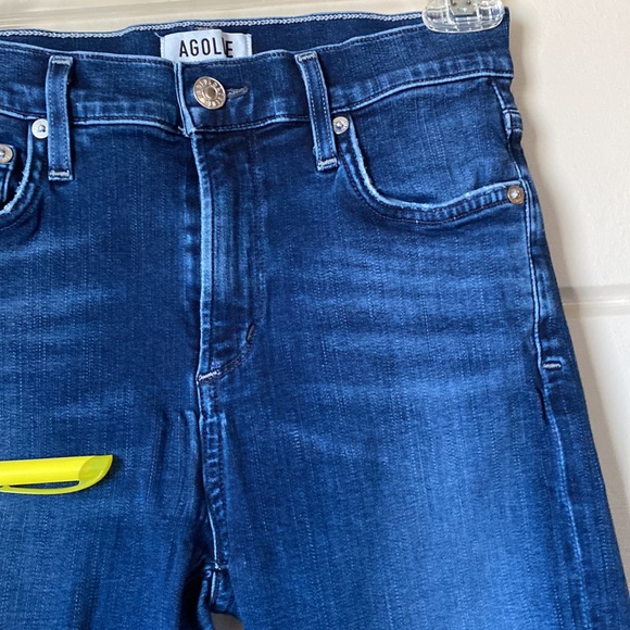 AGOLDE Sophie High Rise Skinny Crop Jeans Size 26 - Picture 13 of 16
